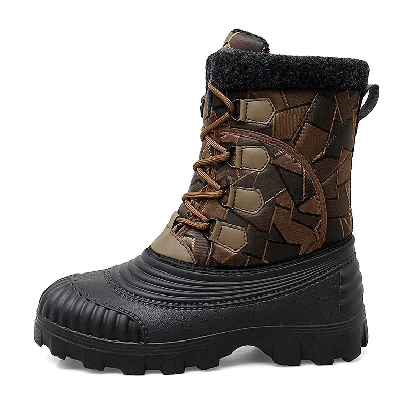 Bota Masculina Camuflada Impermeável ( Promoção )