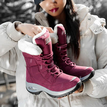 Bota Feminina Cano Alto Impermeável - (Promoção Conjunto Inverno )