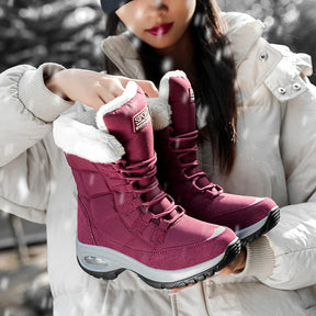 Bota Feminina Cano Alto Impermeável - (Promoção Conjunto Inverno )