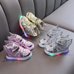Tenis Infantil Feminino Moda Iluminar - Loja Conjunto Infantil