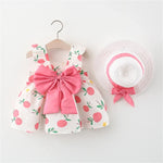 Vestido_Bebe_Menina_com_Chapeu_rosa_conjunto_infantil