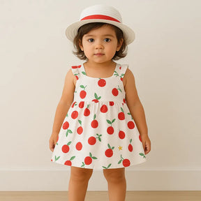 Vestido_Bebe_Menina_com_Chapeu_vermelho_conjunto_infantil