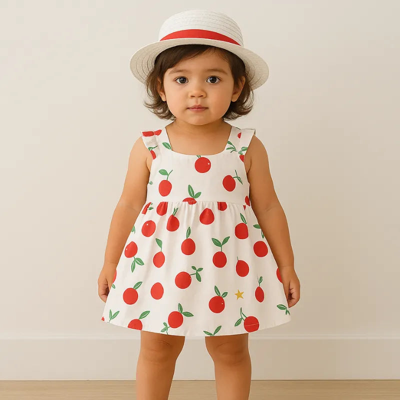 Vestido_Bebe_Menina_com_Chapeu_vermelho_conjunto_infantil