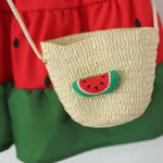 Vestido_Infantil_Bolsa_Conjunto_Infantil