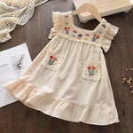 Vestido_Infantil_Bege_Loja_Conjunto_infantil 