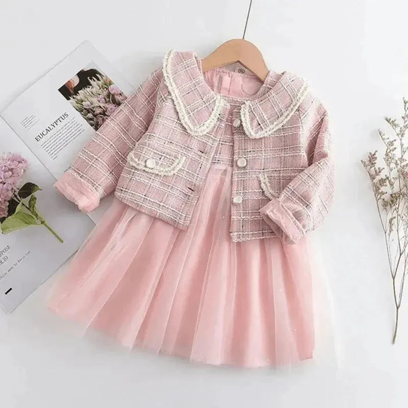 Vestido_Infantil_Menina_Rosa_Loja_Conjunto_Infantil