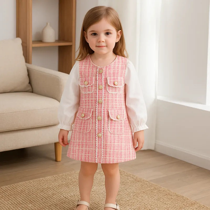 Vestido Infantil Para Menina - Loja conjunto Infantil