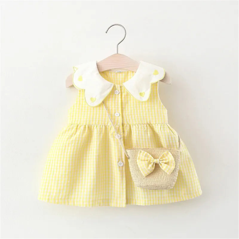 Vestido-para-Recém Nascido_amarelo_conjunto_infantil