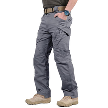 (Compre 1 Leve 2) Calça Tática Masculina Cargo Militar com 8 Bolsos, Resistente à Água e Desgaste