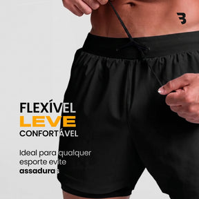 Shorts Dry-Fit™ de Compressão CJ - COMPRE 1 LEVE 2