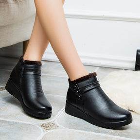 Bota Couro de Inverno Peluciado Masculino - (Promoção de Inverno 2026)
