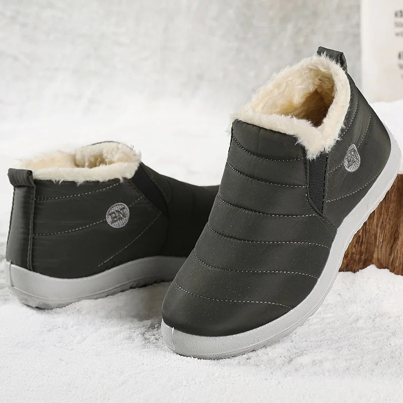 Bota Masculina de Inverno Cano Curto -