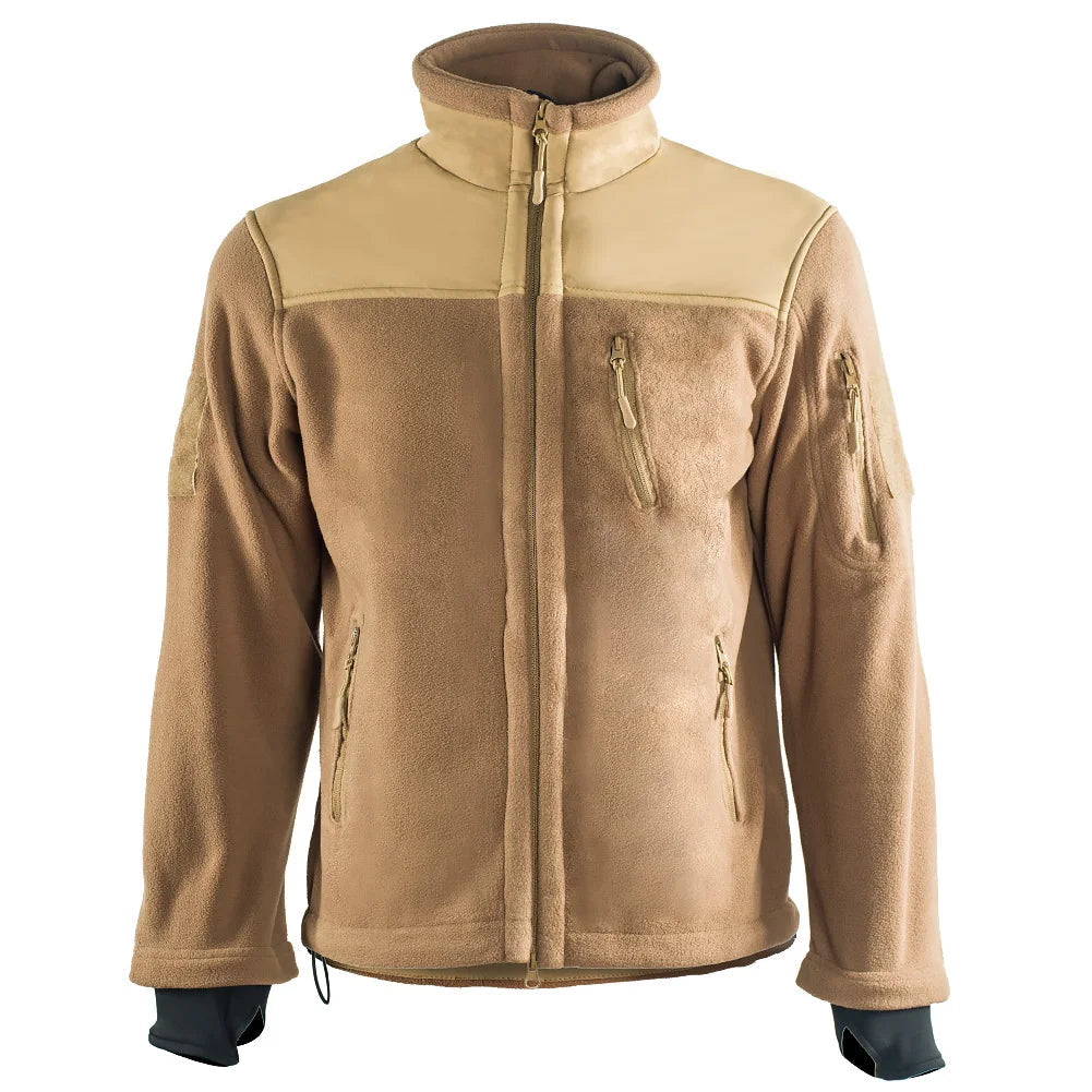 Jaqueta Masculina Tática com Gola Alta Forro Térmico - (Promoção de Inverno 2026)