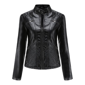 Jaqueta Feminina Casual com Zíper Estilo Streetwear - (Promoção de Inverno )