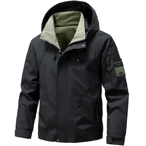 Jaqueta Masculina Impermeável Softshell com Capuz - (Promoção de Inverno 2026)