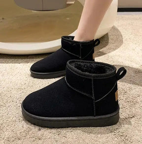 Bota Feminina Curta Acolchoada Plataforma Confortável - (Promoção de Inverno )