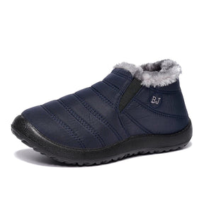 Bota Feminina de Inverno Impermeável Solado Antiderrapante