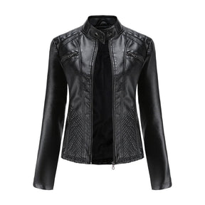 Jaqueta Feminina Casual com Zíper Estilo Streetwear - (Promoção de Inverno )