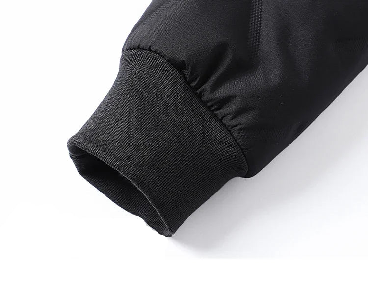 Casaco Masculino de Inverno com Capuz Forro Polar Gola Alta - (Promoção de Inverno 2025)