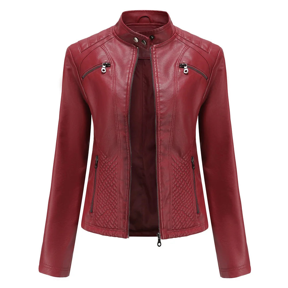 Jaqueta Feminina Casual com Zíper Estilo Streetwear - (Promoção de Inverno )