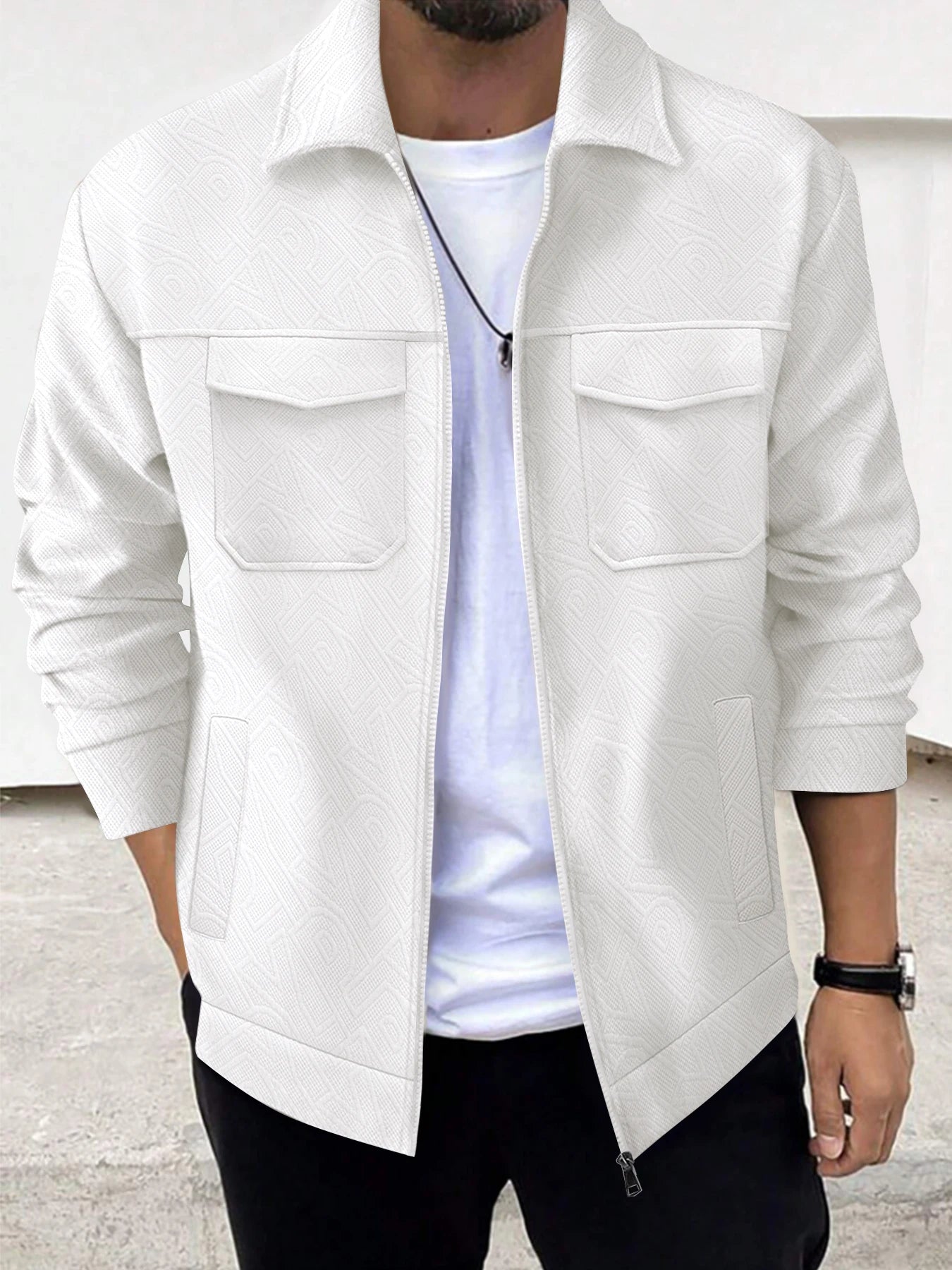 Casaco Masculino Para Inverno Gola Lapel - (Promoção de Inverno 2025)
