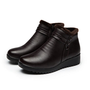 Bota Couro de Inverno Peluciado Masculino - (Promoção de Inverno 2026)