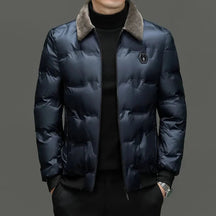 Jaqueta Masculina Acolchoada Veludo Plush - (PROMOÇÃO DE INVERNO 2026)