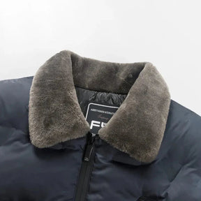 Jaqueta Masculina Acolchoada Veludo Plush - (PROMOÇÃO DE INVERNO 2026)