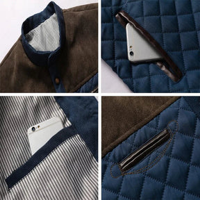 Jaqueta Masculina Casual Veludo Confort - (PROMOÇÃO DE INVERNO 2026)