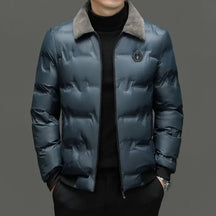 Jaqueta Masculina Acolchoada Veludo Plush - (PROMOÇÃO DE INVERNO 2026)