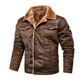 Jaqueta Masculina de Couro