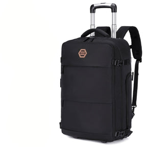 Mochila de Viagem com Rodas Unissex - Resistente à Água, Notebook 17" - PROMOÇÃO OUTUBRO