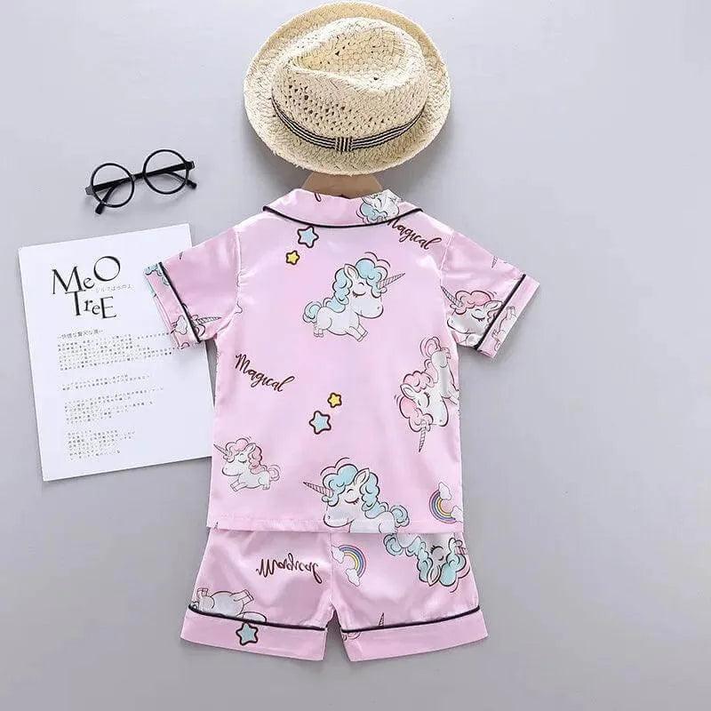 Pijama Infantil Unicórnio - Conforto e Magia para Suas Noites - Loja Conjunto Infantil